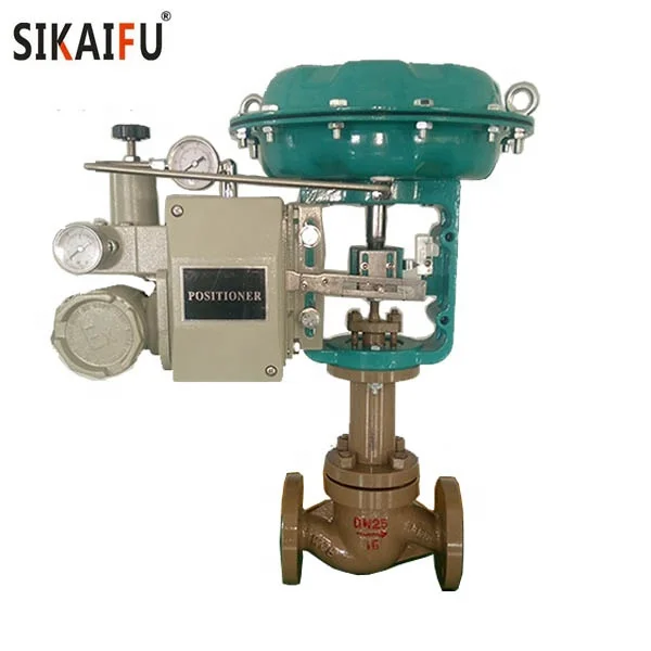 Hot double-seat type pneumatic diaphragm control valve with price