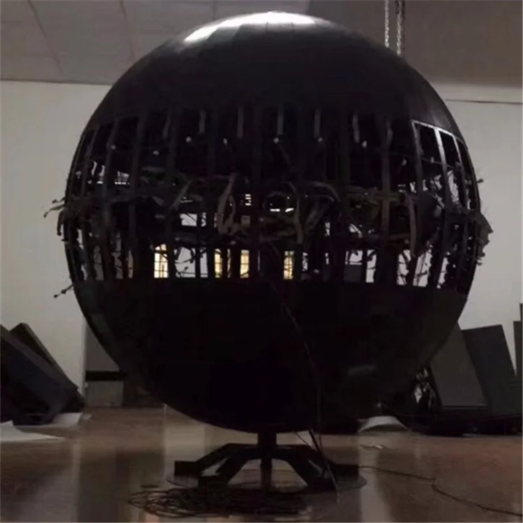 P3 Indoor Round Shape LED Display  LED Screen Ball  Hanging LED Sphere Display