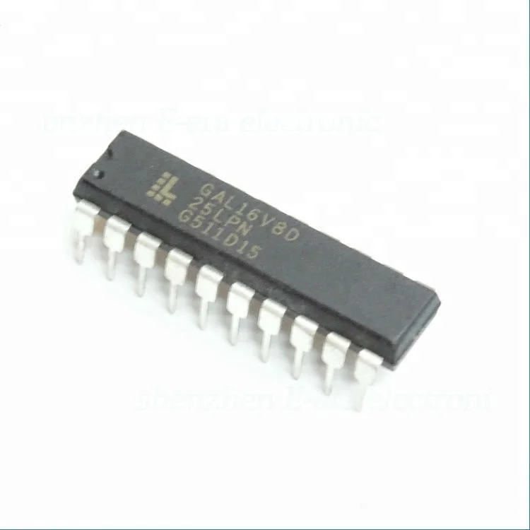 30Pcs 16V8 GAL16V8D-25LP DIP-20 Programmable Logic IC Integrated Circuit Chips