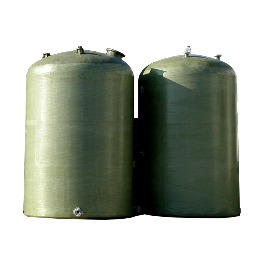 20000 Litre Frp Hcl Storage tank Acid tank Fiberglass Horizontal tank