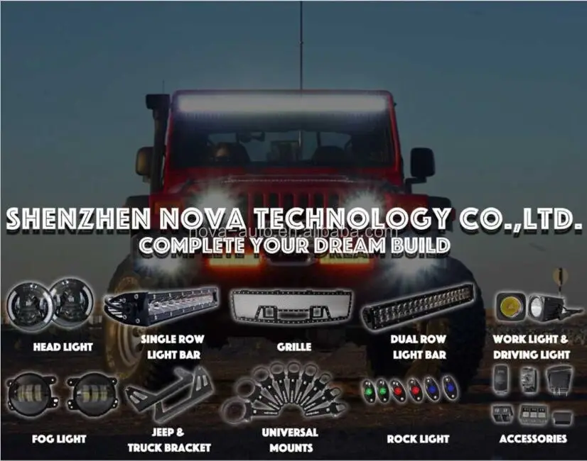 New High Bright LED Light Bar for Offroad 4x4 Vehicles Premium LED Light Bars
