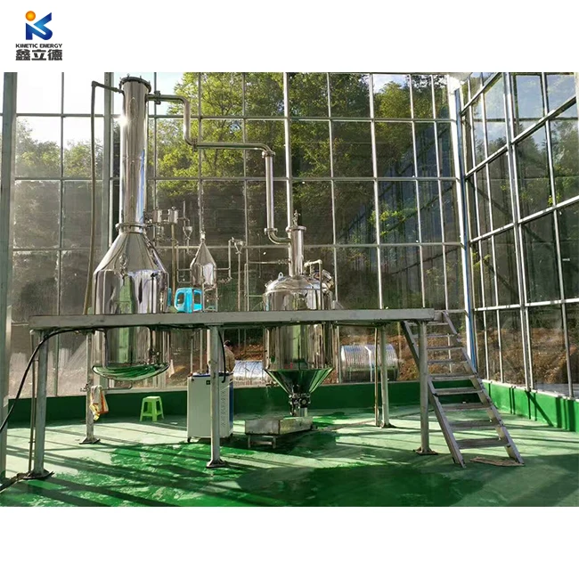500L Plant Essential Oil Extracting Machine Lavender Essential Oil Extractor Helichrysum Oil  Distiller