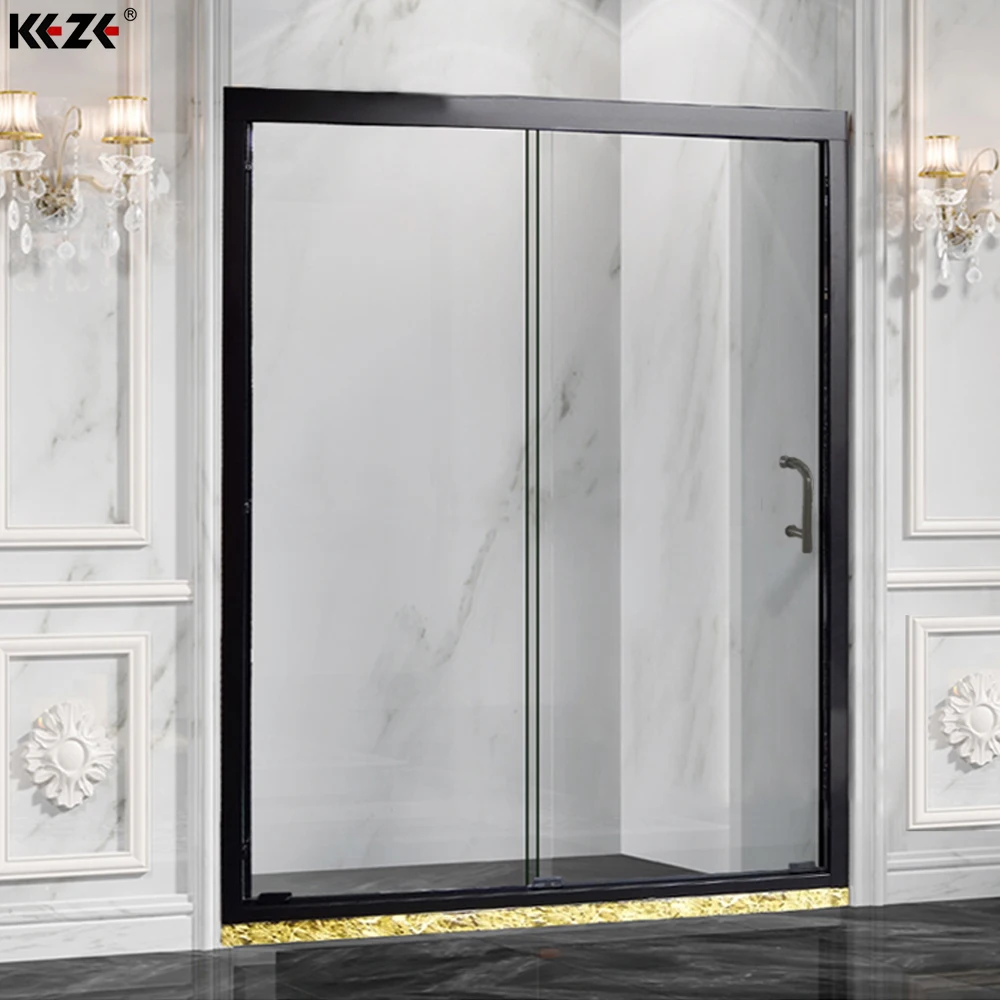 Shower Room Unit Complete Panel Kits with Doors Wall Corner Enclosed Fiberglass One Piece Shower Screen 2 Years Tempered Glas