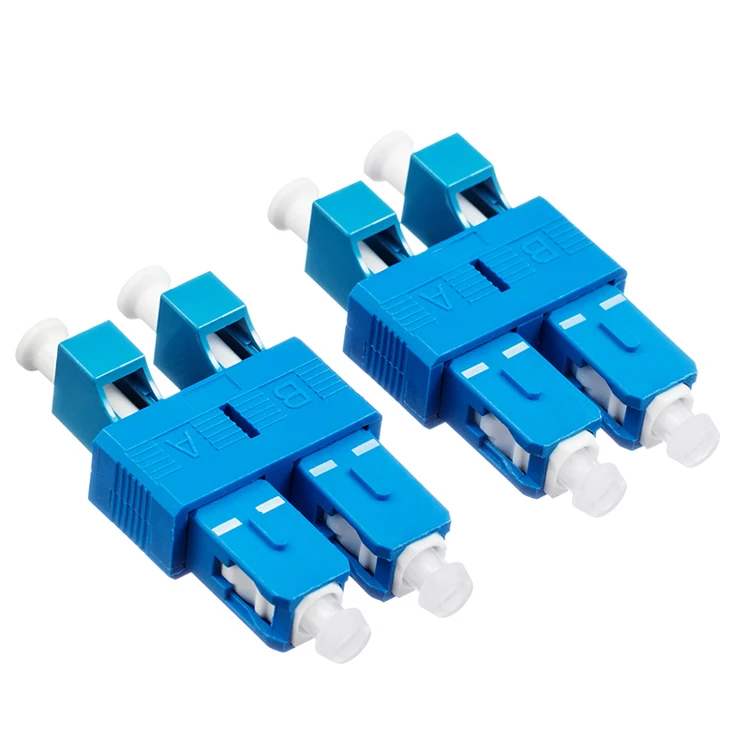 Hybrid Duplex Simplex Plastic Lc Female Sc Male Fiber Adapter - Buy ...