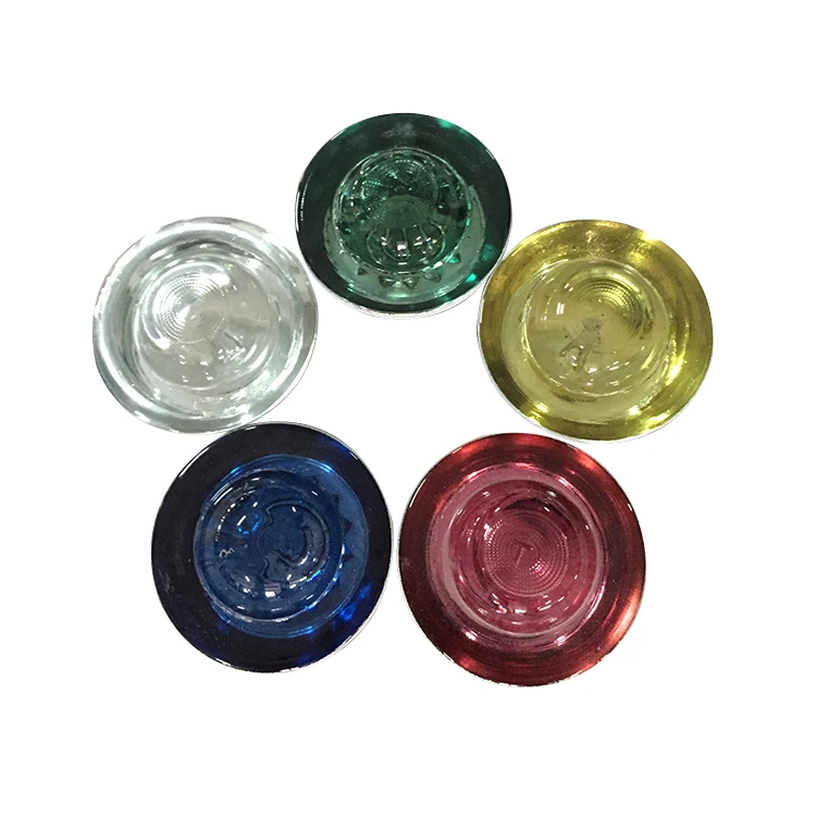 Driveway Marking Tempered Cat Eye Reflective Glass Road Stud