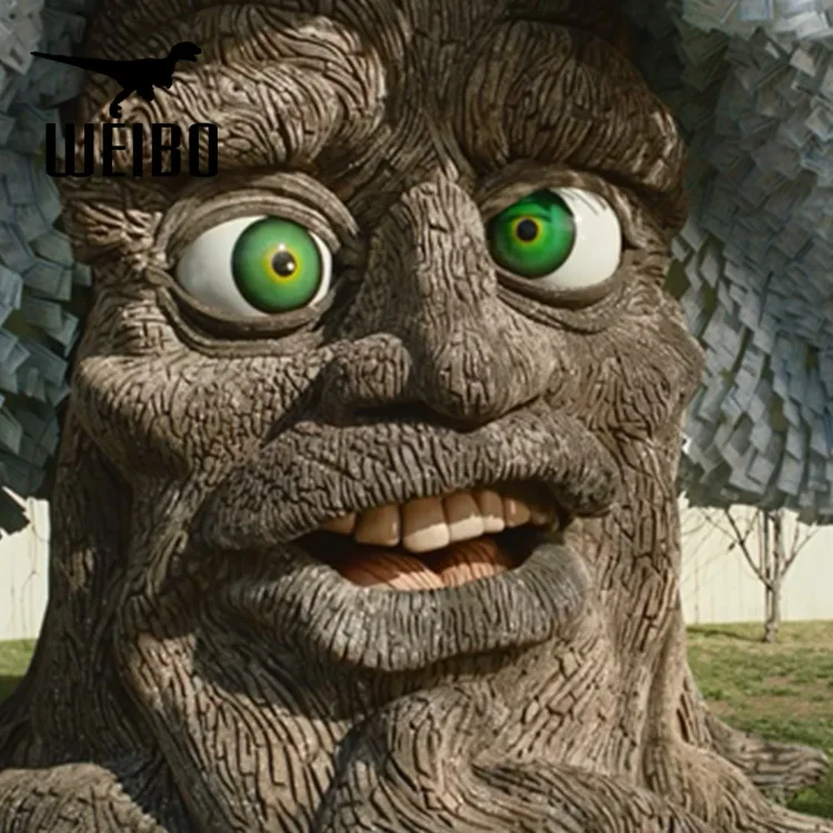 Animatronic Model Talking Tree Speaking Tree With Movements