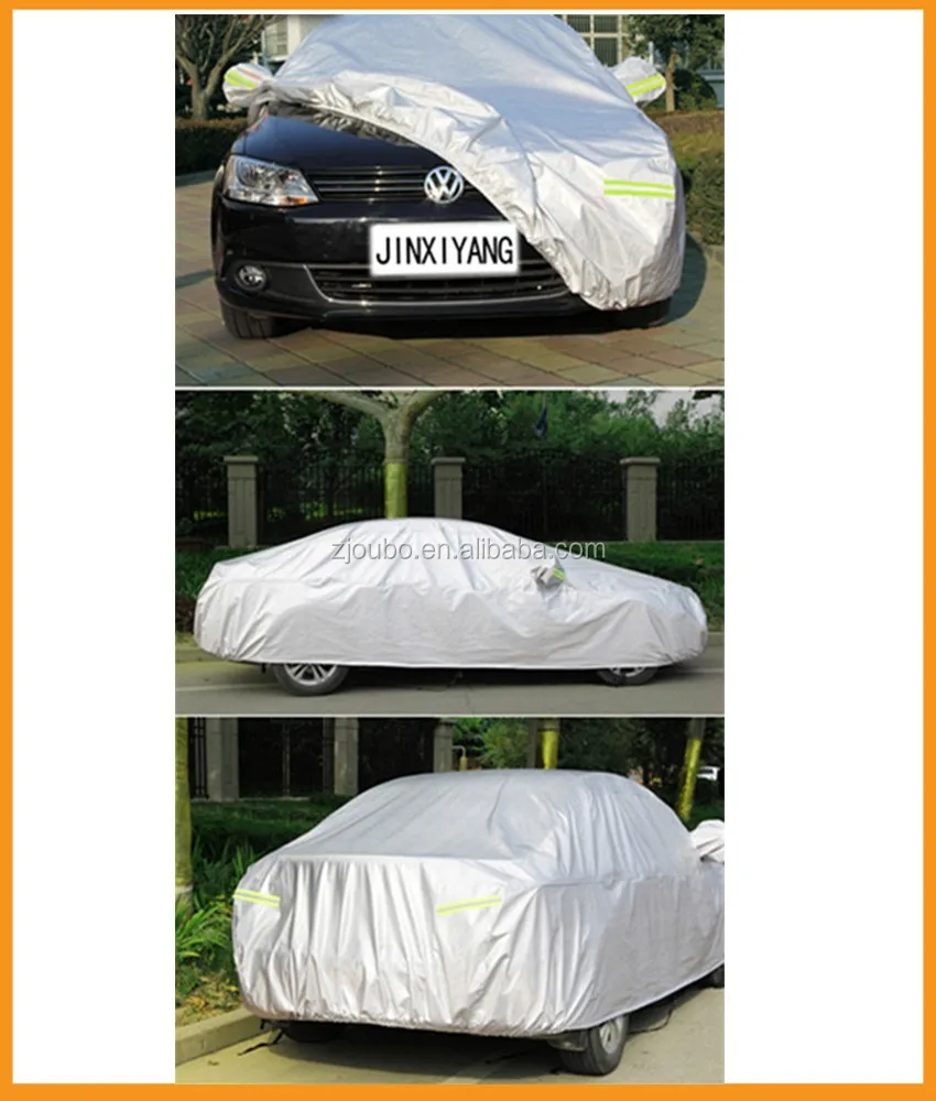 Silver Nylon Car Rain Cover Buy Car Rain Cover,Reflective Car Covers,Waterproof Car Cover