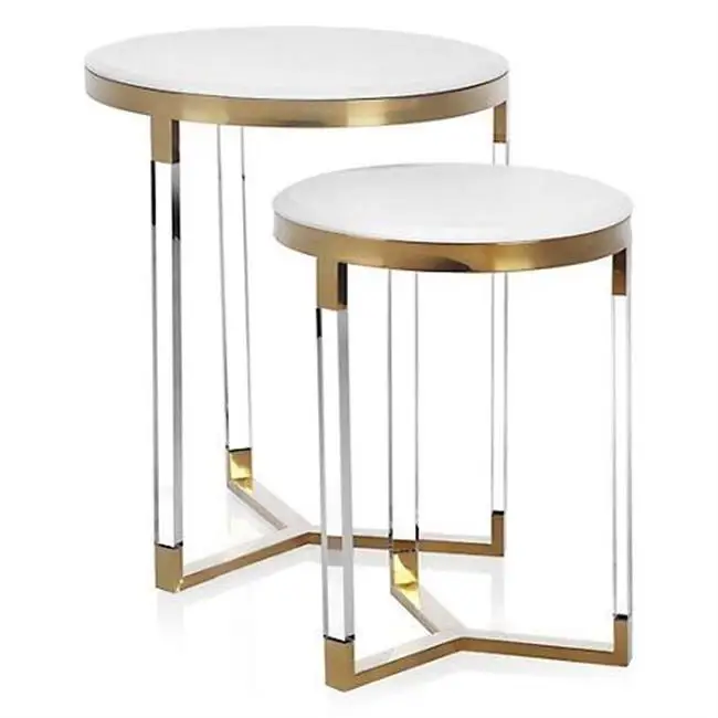 Small Mirrored Coffee Table Electroplated Titanium Decorative Side Table Set Buy Mirrored Coffee Table Electroplated Titanium Side Table Acrylic Legs Product On Alibaba Com