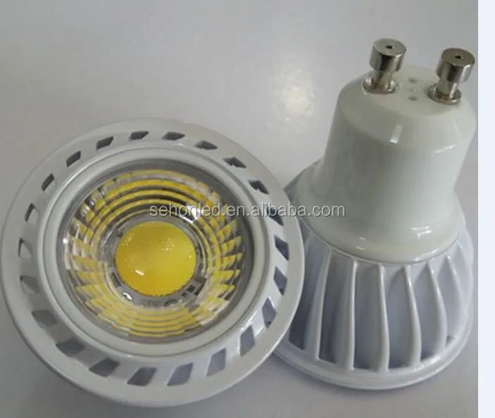 5W Led SpotLight Aluminium Led Cob Spotlight GU10 MR 16 E27 Indoor Lighting From Sehon