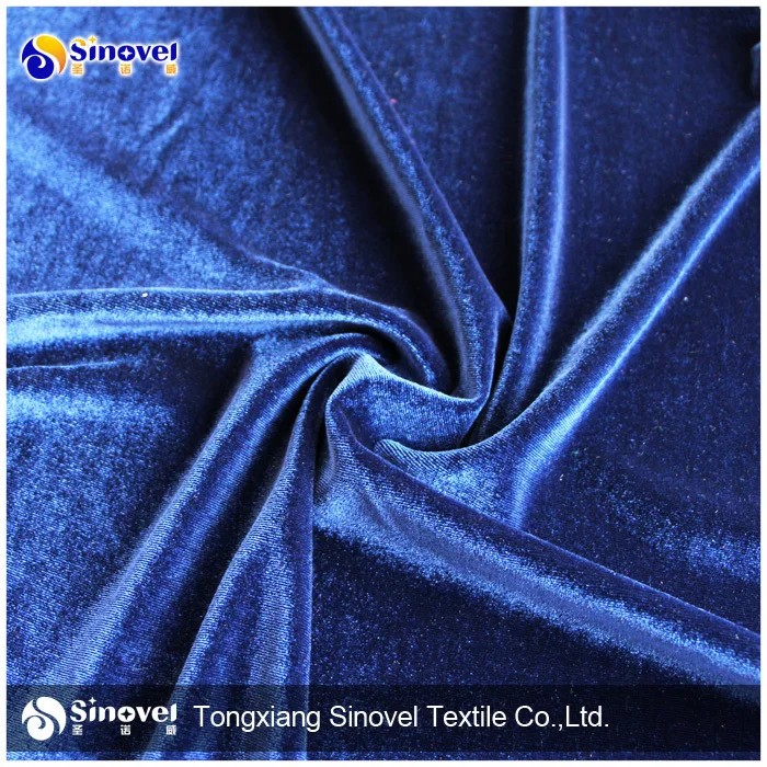 Wholesale Hometextile Velvet Sofa Fabric Polyester Elastic Fashion Silk Velvet Fabric Red Pink