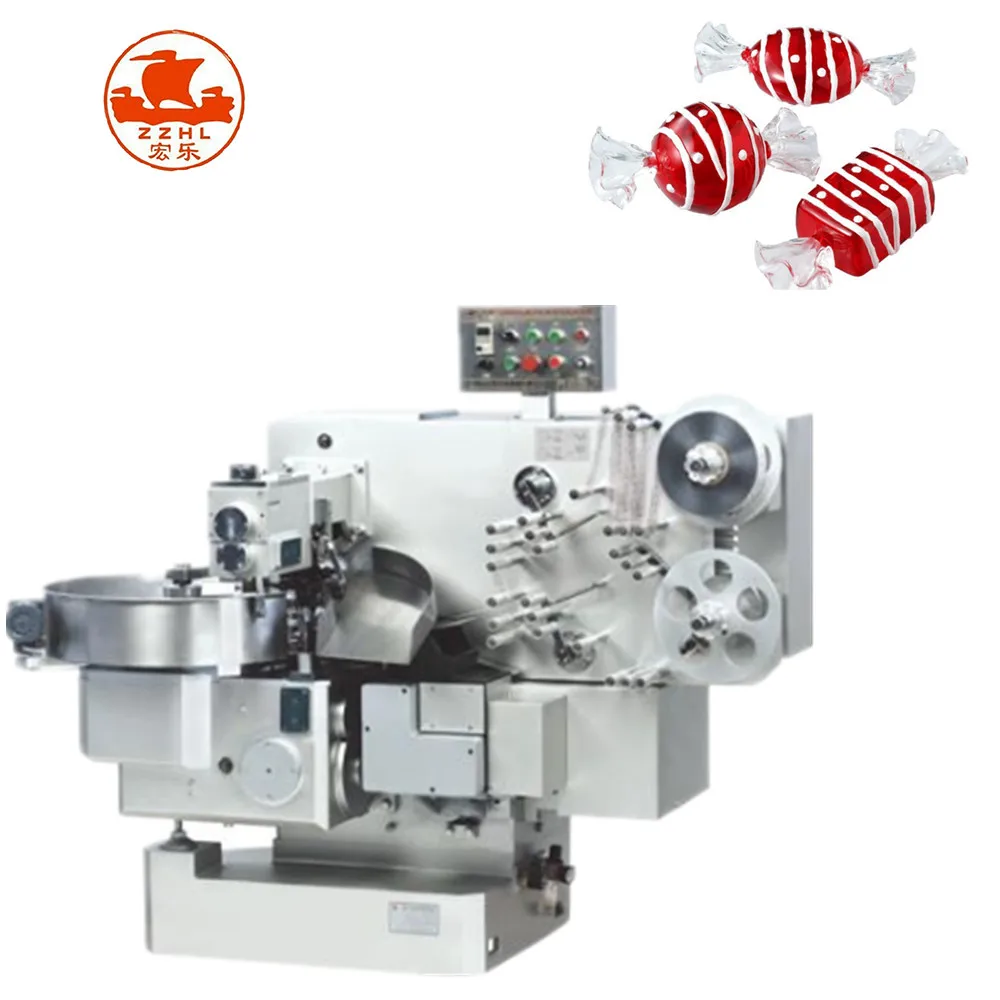Automatic Double Twist Hard Candy Packing/packer Machine Engineers Available to Service Machinery Overseas Plastic Bags Electric