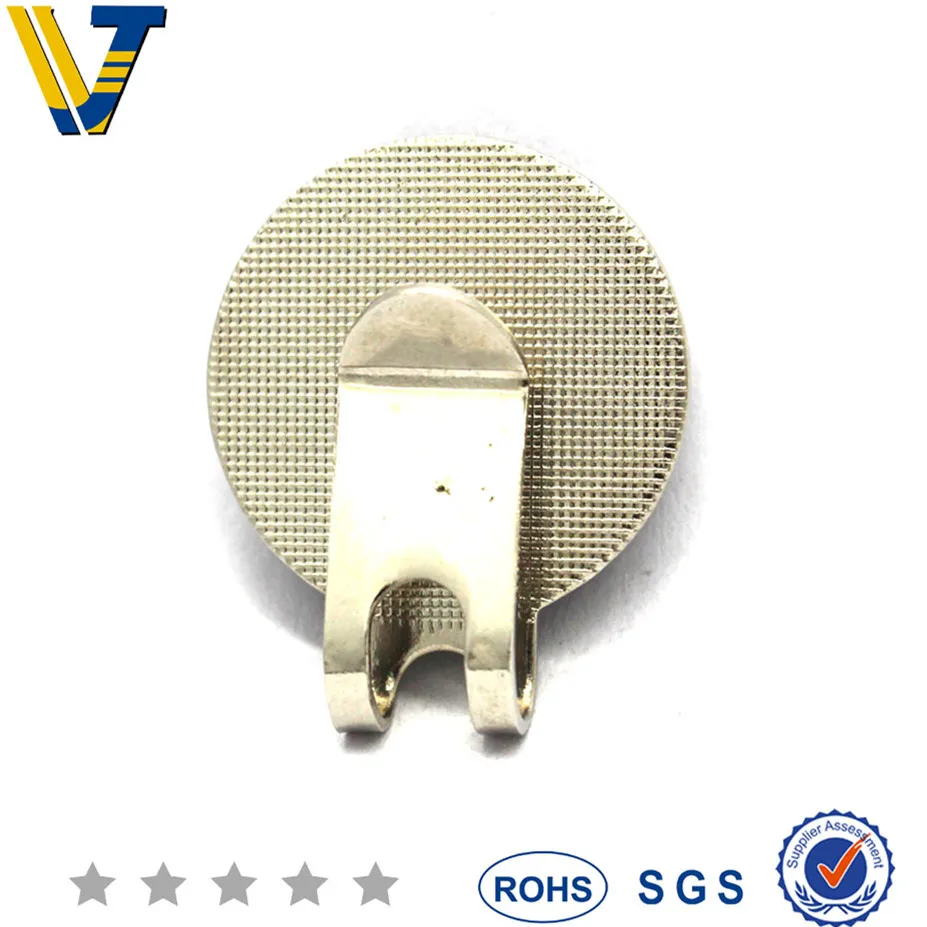 
Профессиональные Заказные Магнитный маркер мяча для гольфа на клипсе; Крепящиеся к шляпе 