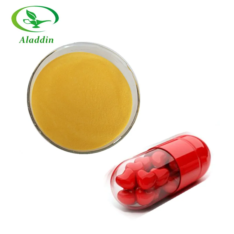 Высококачественный антиоксидантный желтый кристаллический порошок коэнзим Q10/убихинол/убихинон