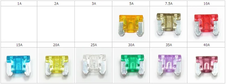 14 AWG ACN Low Profile Mini Fuse Tap Auto Car Micro 3 Blade Low Profile Fuse Tap