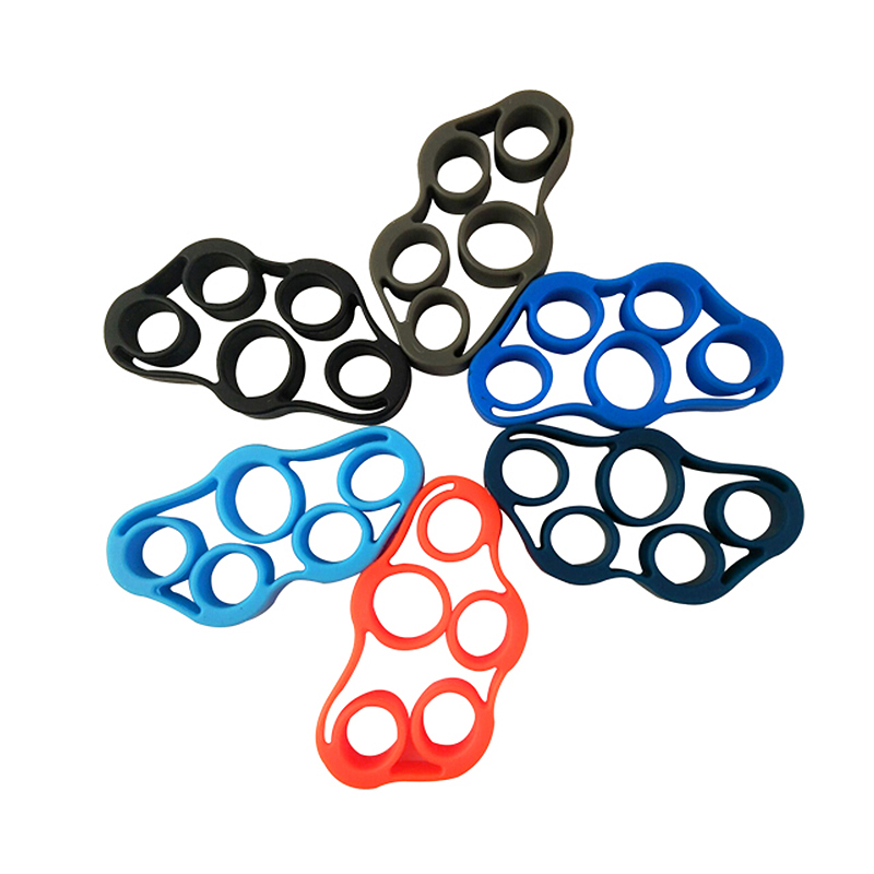 
Силиконовый растягиватель пальцев, тренажер для пальцев, эспандер с различной прочностью, ручной захват, набор прочности для запястий 