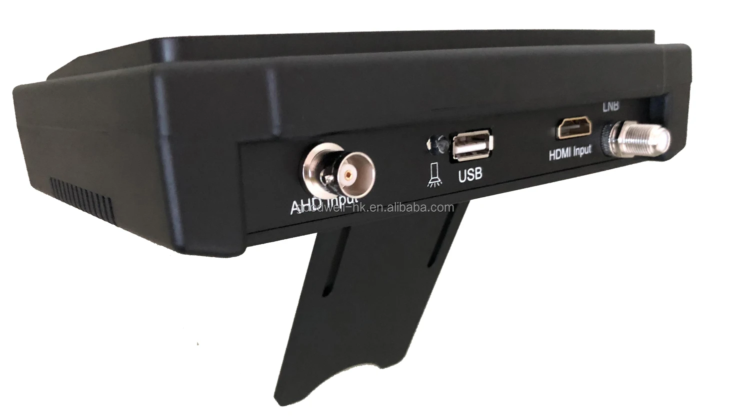 Support AHD CCTV Camera 7" DVB-S Digital Satellite Finder Meter With AV/HDMI Input ,1024x 600