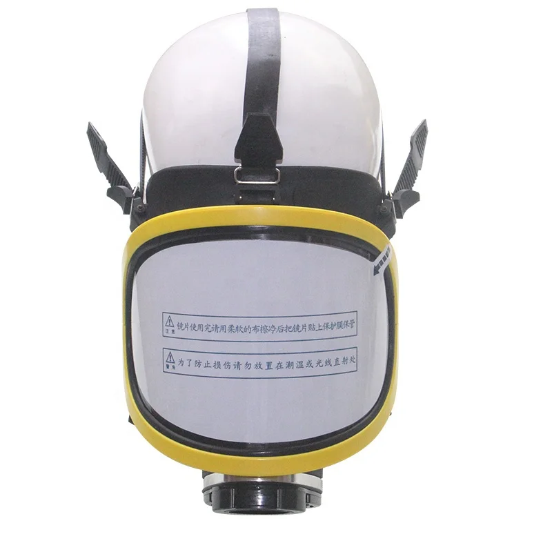 rubber silicone fireman mask for breathing apparatus