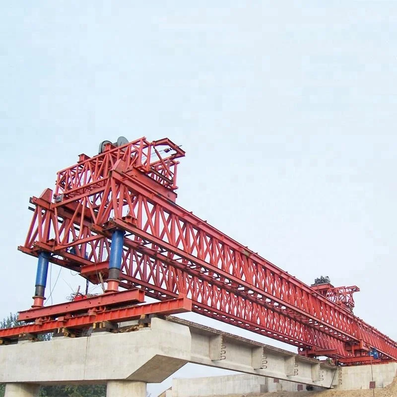 150t 45m Bridge Girder Erection Machines Launching Gantry Crane for Highway Construction
