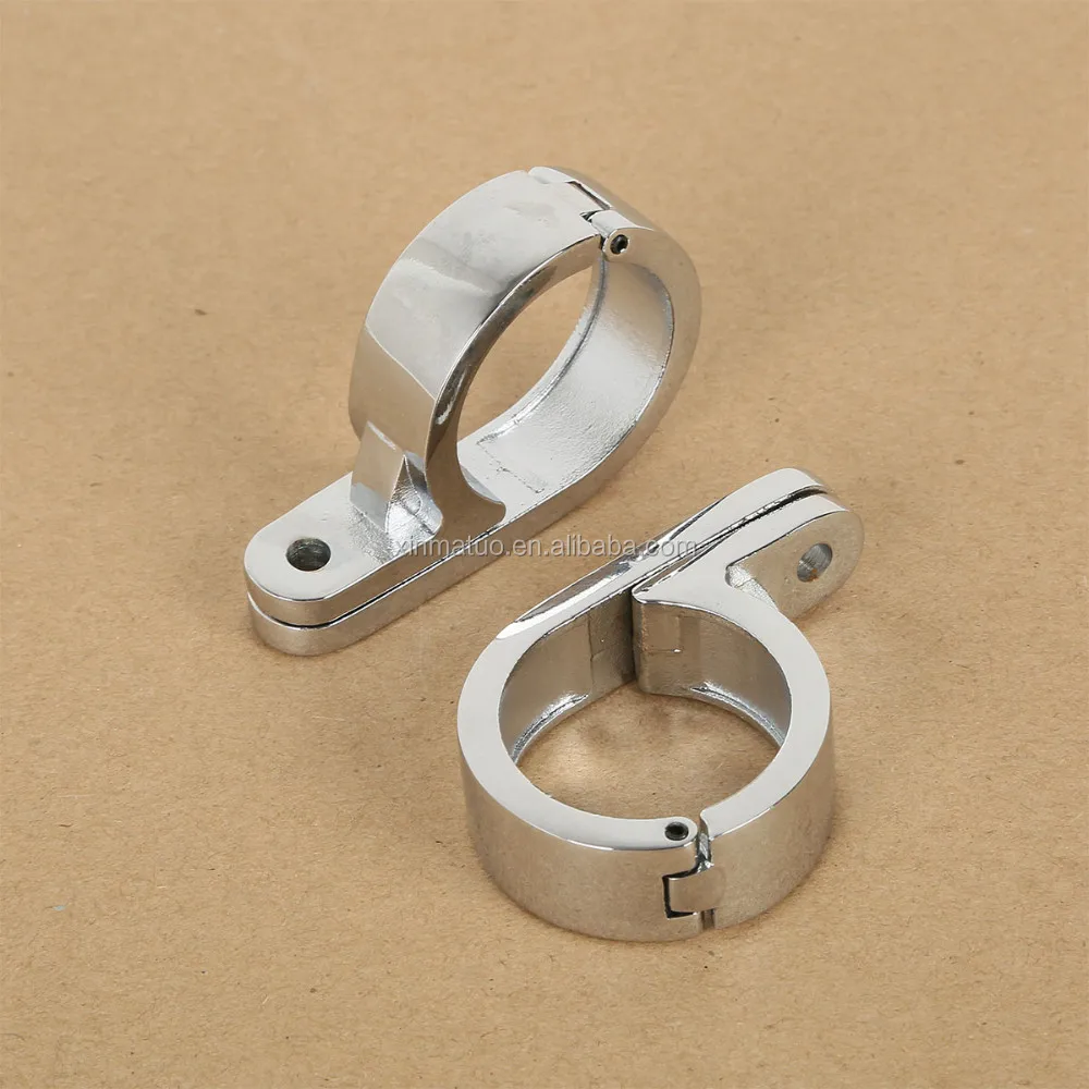 XMT2906117 Universal Motorcycle Chrome Handlebar Mounts Clamp 