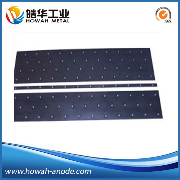 Mixed Metal Oxide Anodes MMO Coated Titanium Anode Plate