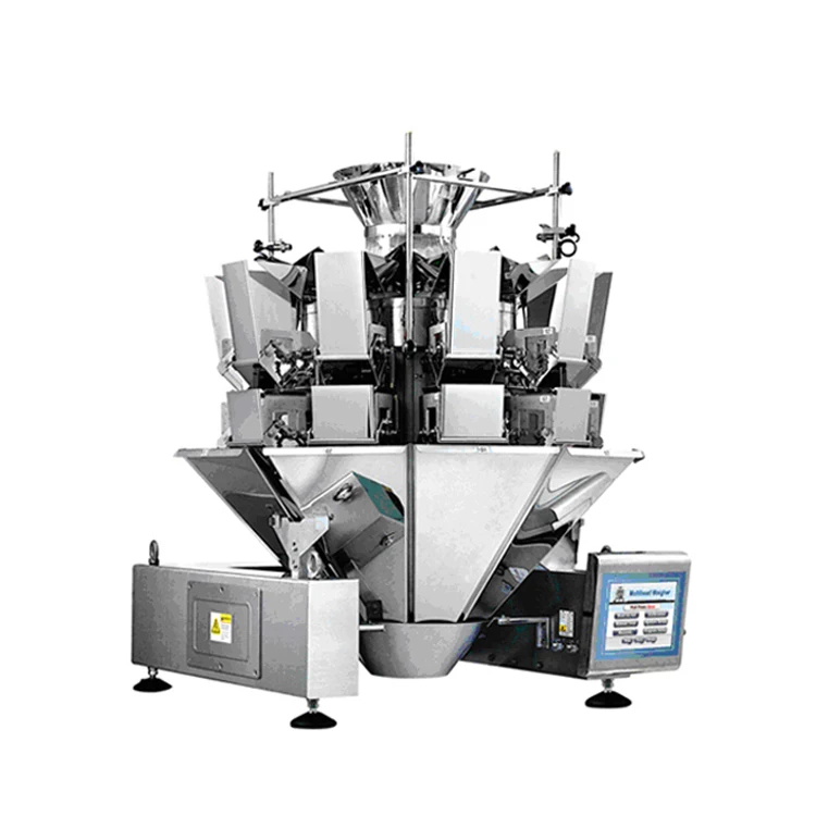 Automatic Multifunction Solid Granule Multi Head Weigher Weighing Machine