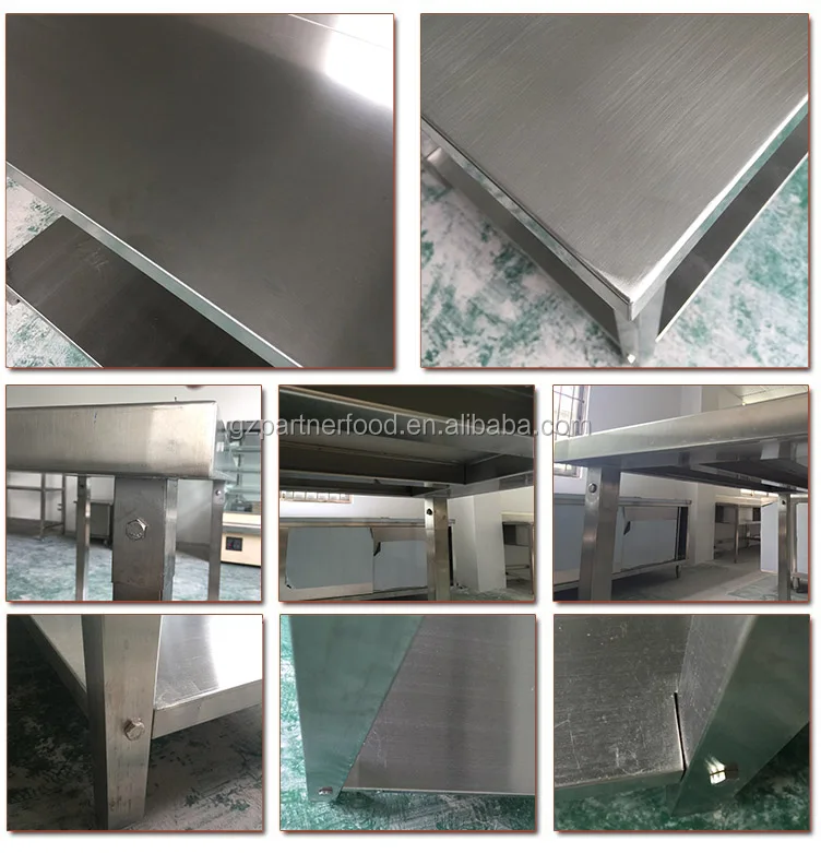 Fabricate Commercial Stainless Steel Kitchen Equipment for Restaurant