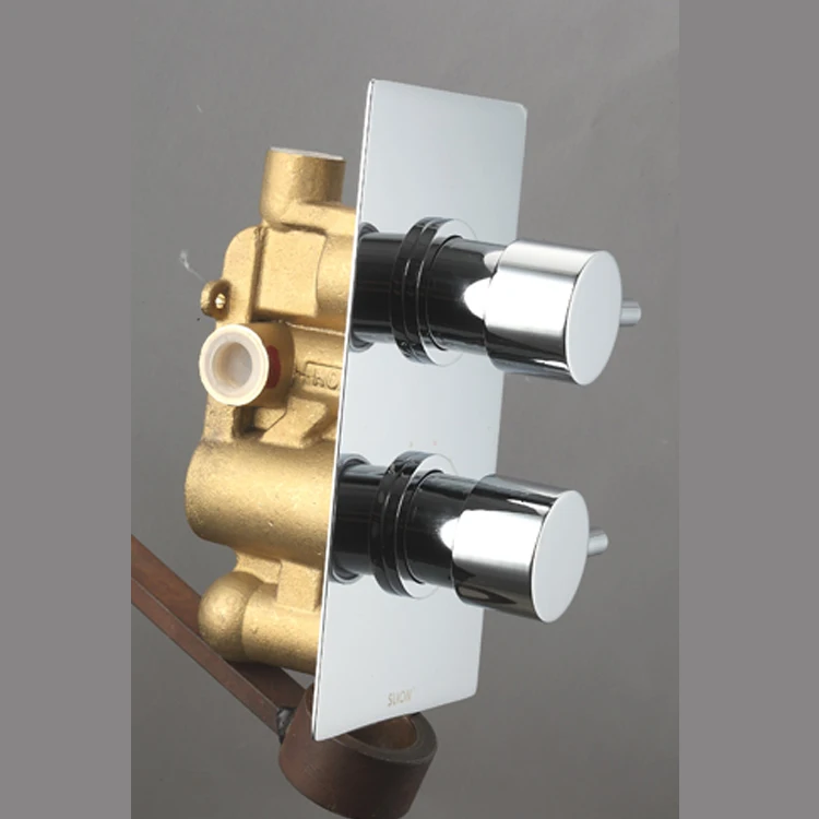 Modern Brass Single Function Concealed Thermostatic Shower details