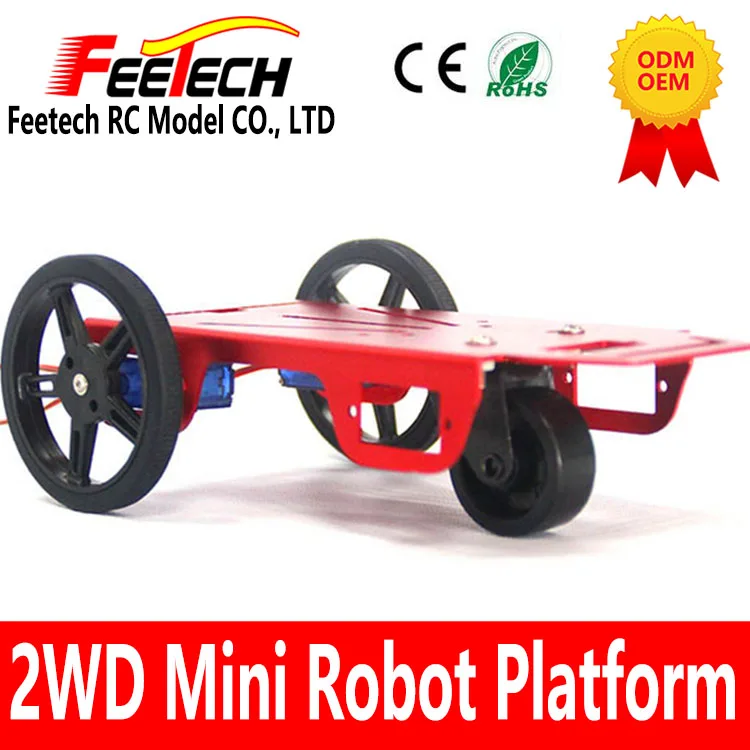 Robot Car Kit Educational Multi Functional 2WD Chassis