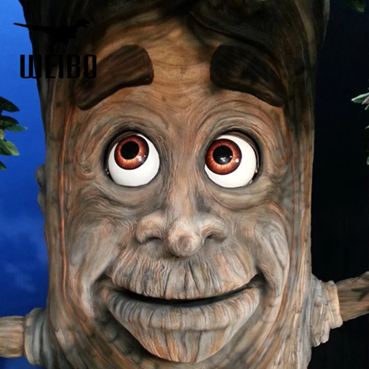 Animatronic Model Talking Tree Speaking Tree With Movements