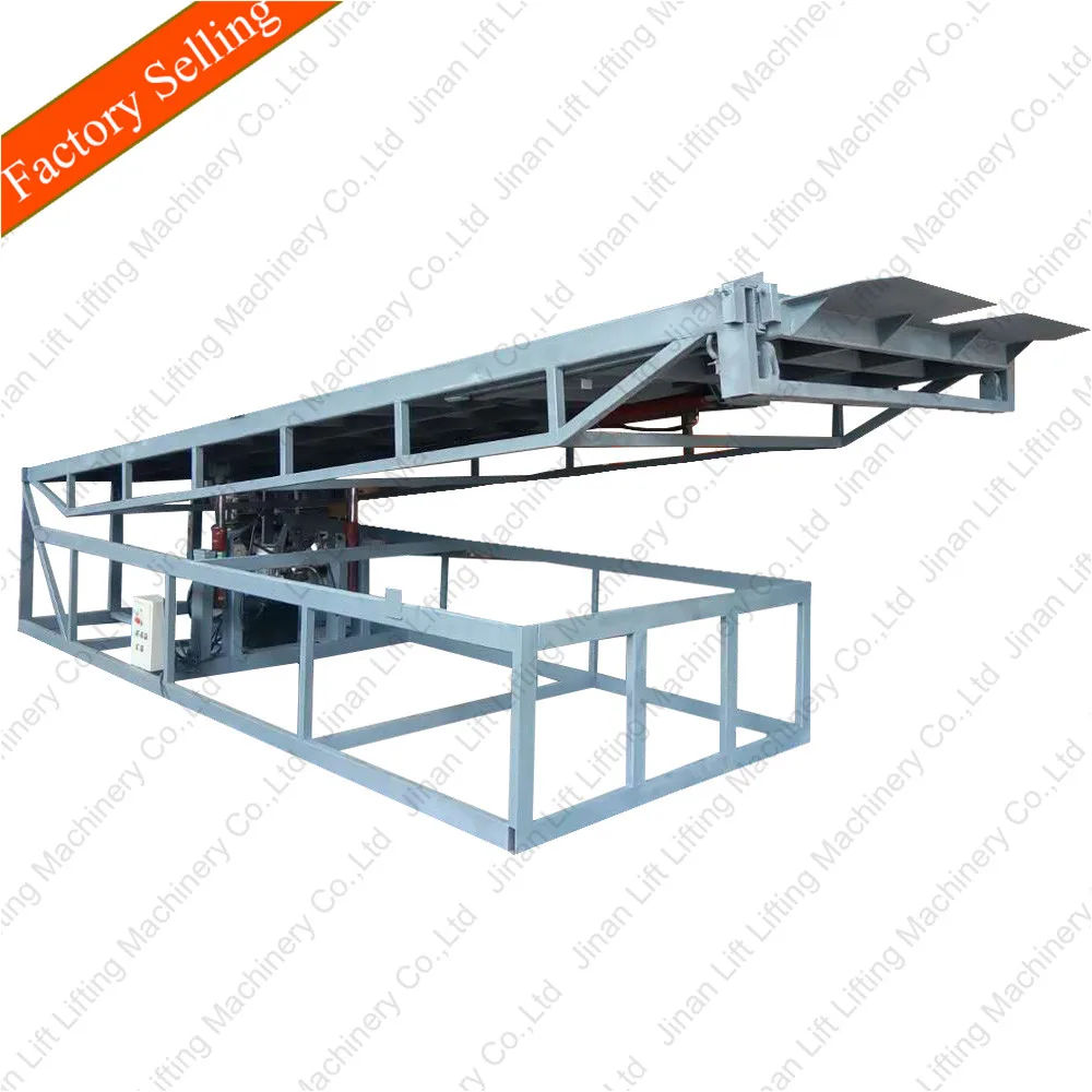 Adjustable Height Hydraulic Cattle Loading Ramp Goat Pig Farming Equipment