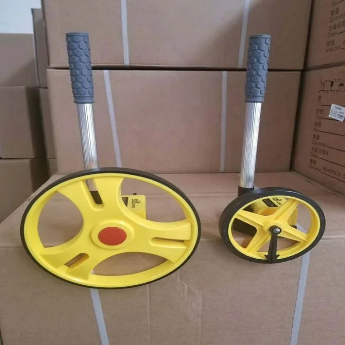 KIG Digital Portable Walking Distance Meter Measuring Wheel Tool Made From Durable Aluminium