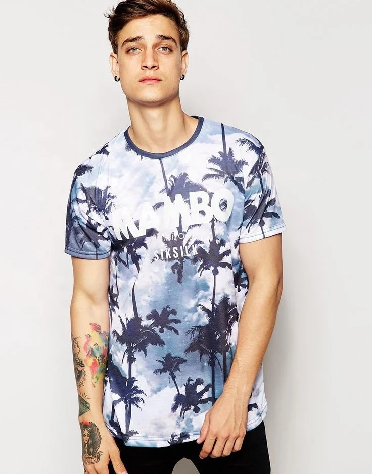 professional full sublimation t shirt custom printed tshirts