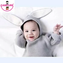 2016 New Children font b Sweaters b font Rabbit Ears Boys Girls font b Sweater b