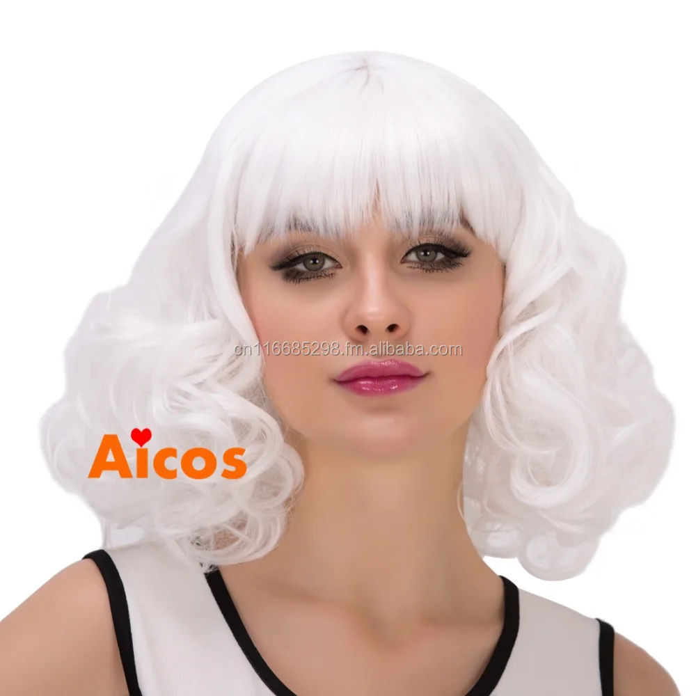 white wig short party city