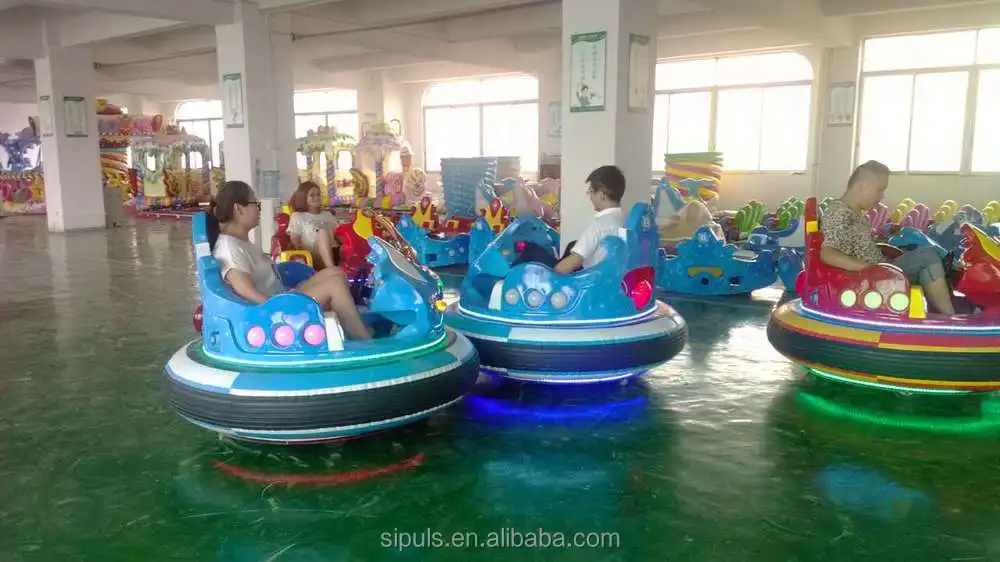 Laser shooting bumper car kid battery