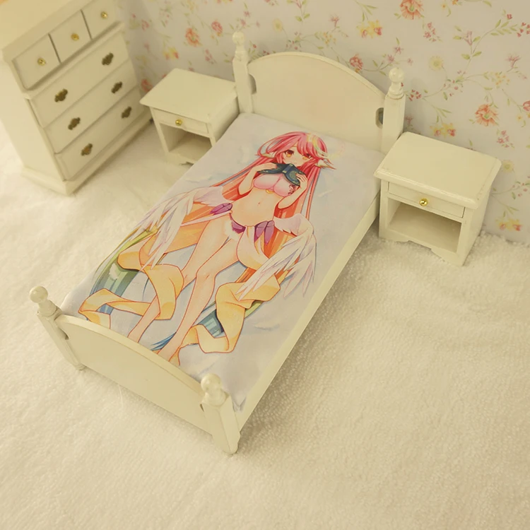 Design Your Own Bed Sheets Heat Transfer Digital Print Anime Custom Bed Sheets No Game No Life Jibril Buy Anime Bed Sheet No Game No Life Jibril Bed Sheets Heat Transfer Bed Sheets