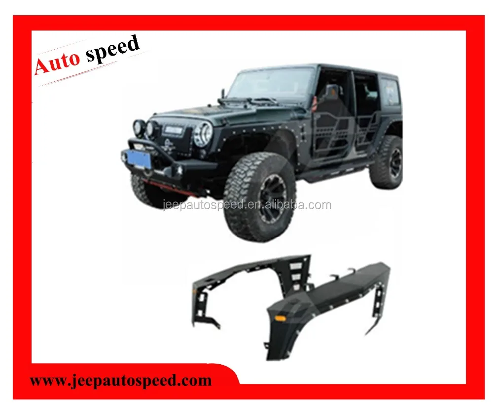 jeep yj metal fender flares