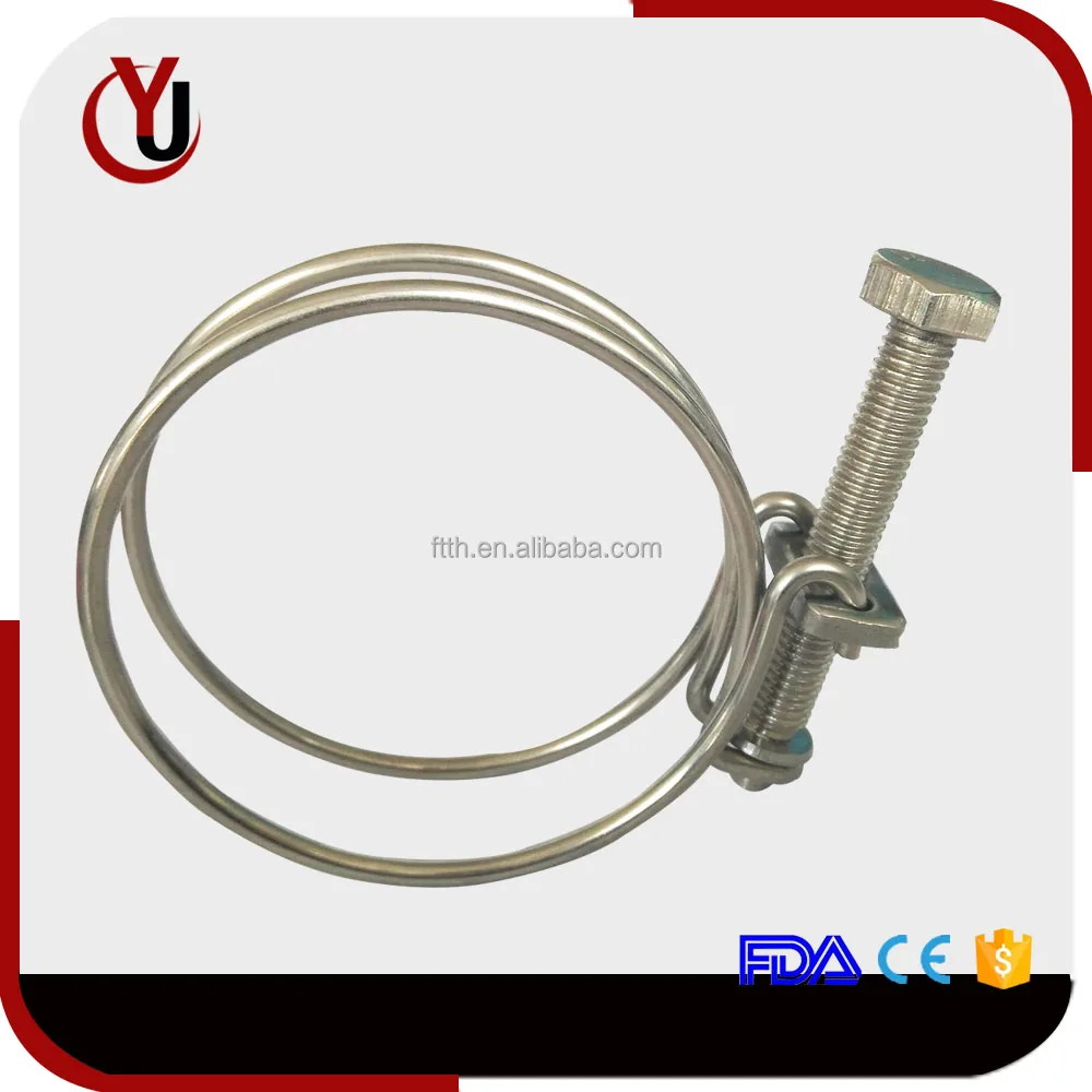 stainless steel band pipe clamps