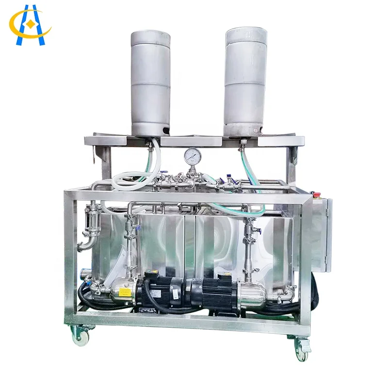 Двойная станция, ручная стиральная машина для пивоварни