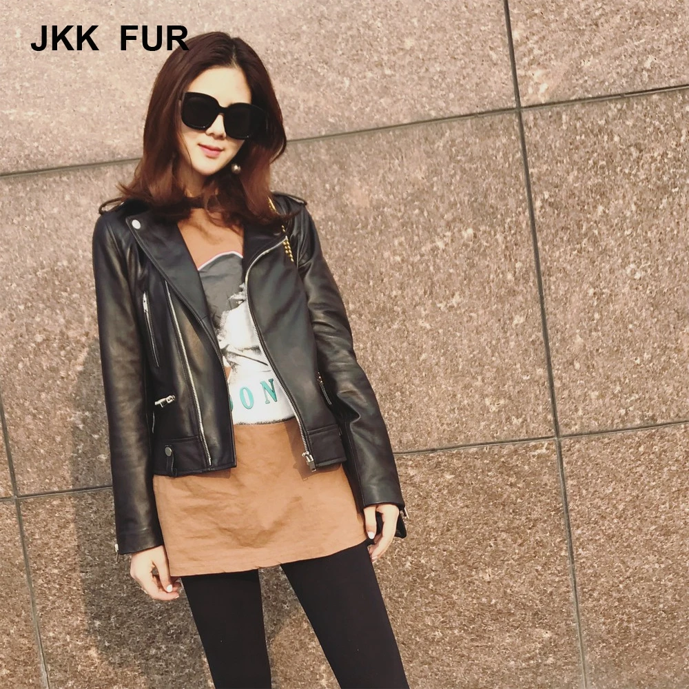 leather jacket women 2018