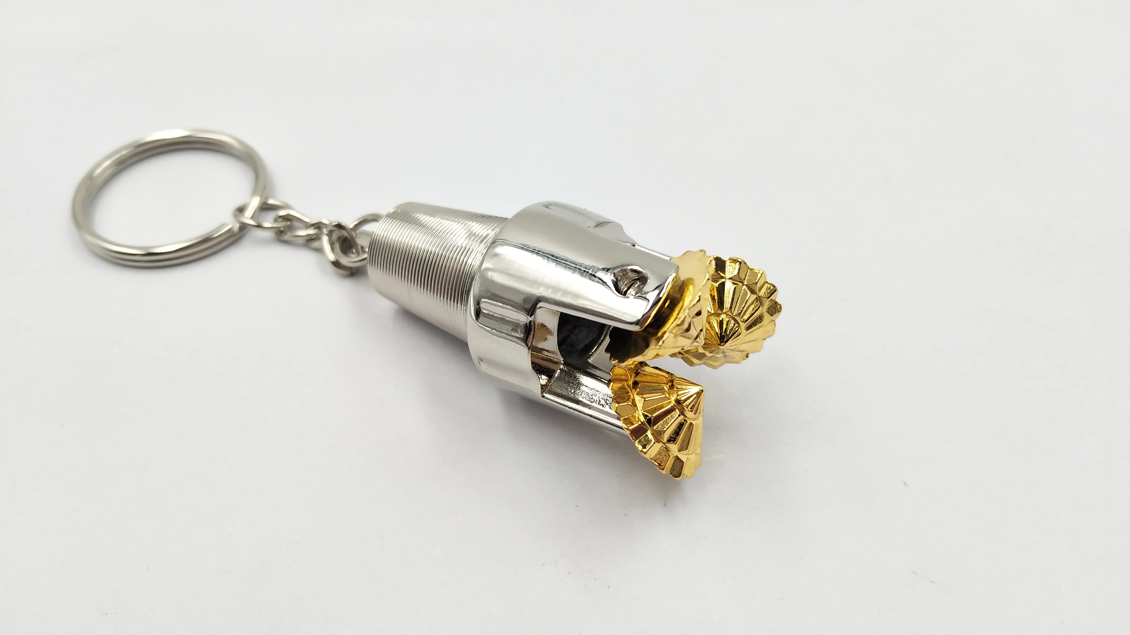 Big And Small 3d Drill Bit Movement Keychain For Oil Field Gift Buy 3d Drill Bit Movement