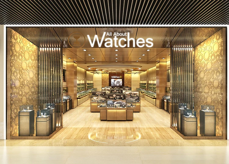 Shop Our 3D Watch Shop Interior Design Fashion Modern