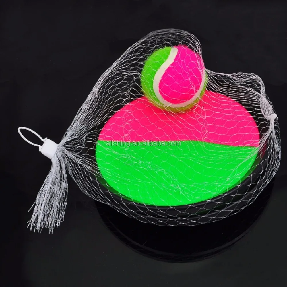 Оптовая продажа 3000 шариковых игр с дисковыми веслами 2 мяча (большие и маленькие) пвх сумка для переноски розовый