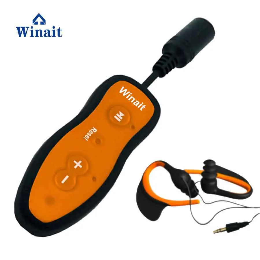 Winait, новый дизайн, Водонепроницаемый MP3-плеер 8 ГБ, цифровой MP3-плеер для плавания
