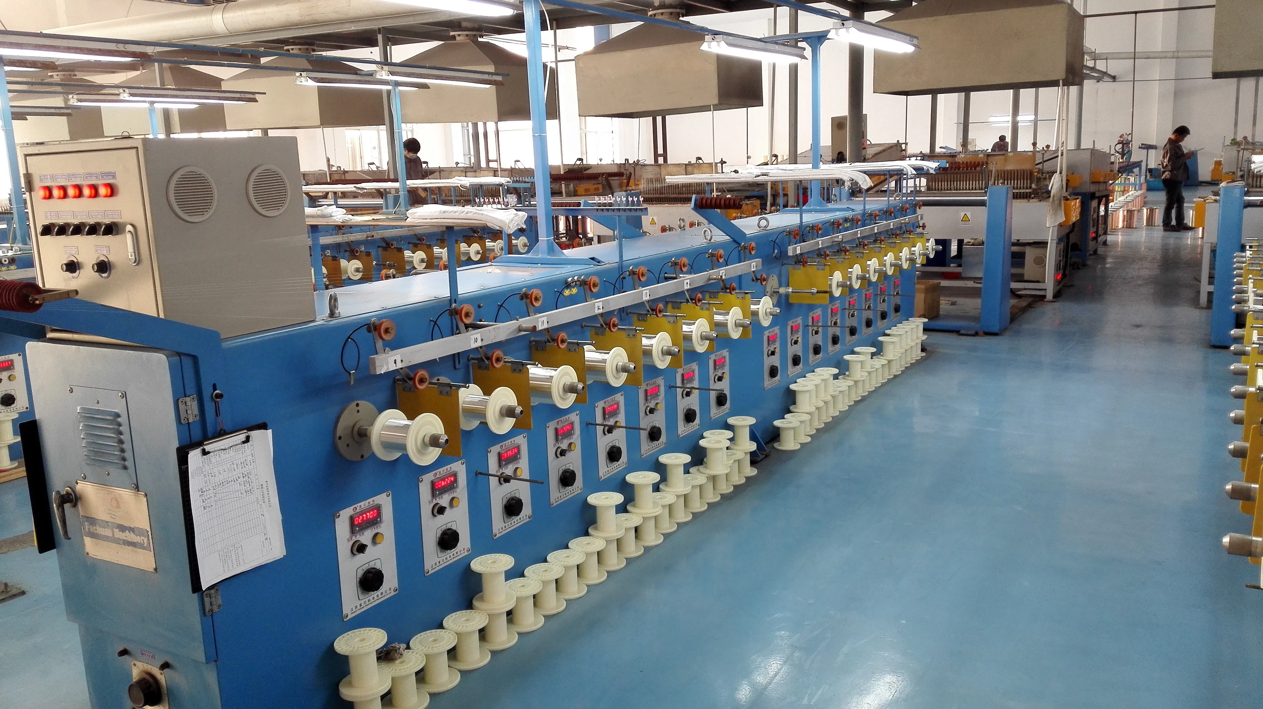 Fuchuan High Speed Wire Tinning Machine High Precision Traversing Tinning Line Machine Multi-wire Copper Wire Tinning Machine