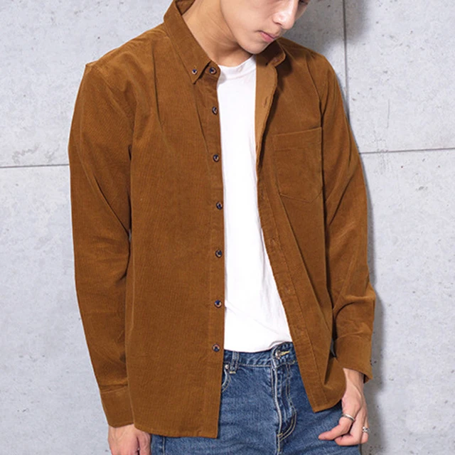 camisa gruesa hombre