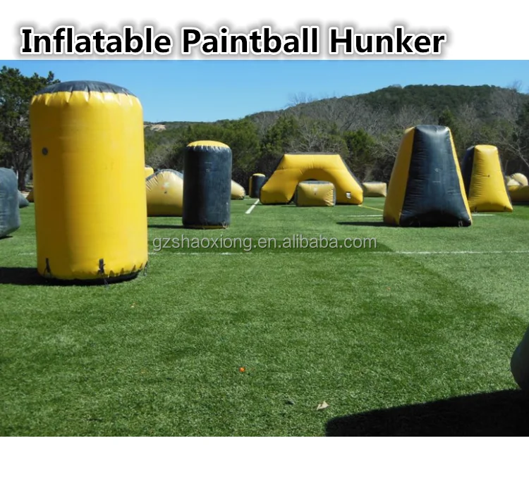 Shooting Target Archery Game Inflatable Paintball Hunkers Air Paintball Obstacle CS Game Target Shooting