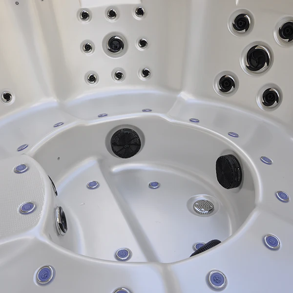 Kingston Pearl White US Acrylic whirlpool Hot Tub Spa Round Premium Hot Tub Spa whirlpool Foot Spa (KGT-JCS-67)