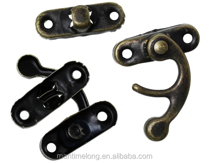 Latches Vintage Antique Embossing Hasp Latch Lock Clasp With Screws For  Decorative Cabinet Cupboard Jewelry Box Gift Box Suitcase Or Furniture  Bronze