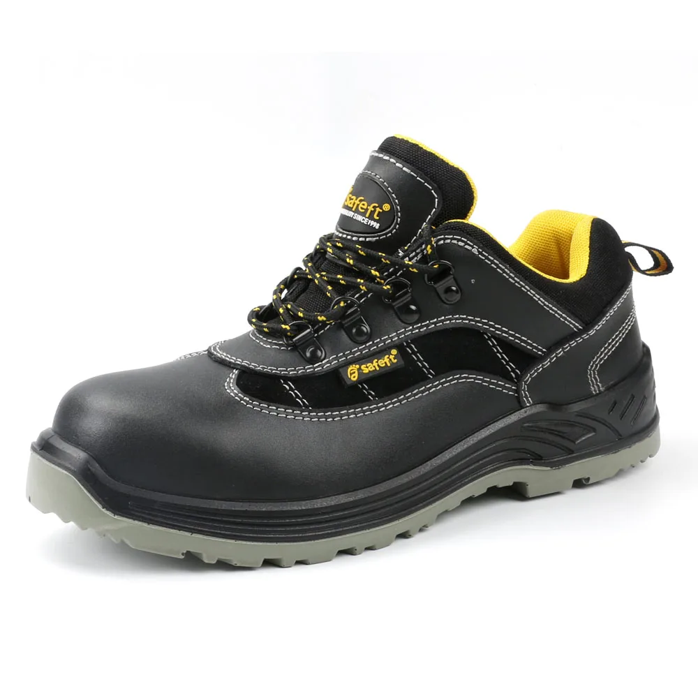 low cut steel toe pu woodland ankle tactical anti-slip waterproof fishing nurse safety shoes